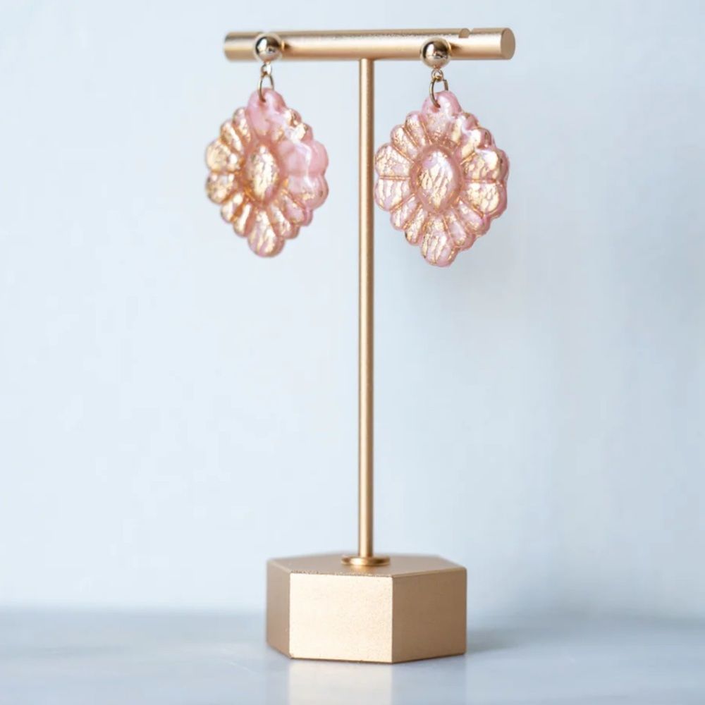 Polymer clay earrings